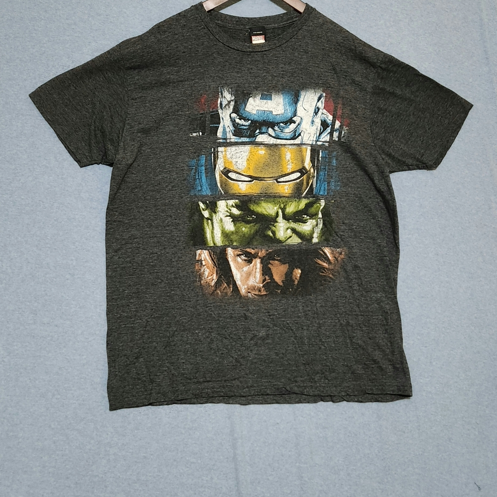 2011 Marvel Avengers Graphic Tee - Charcoal